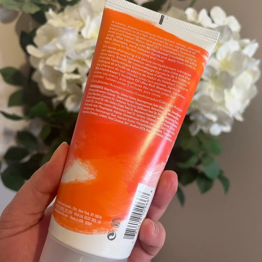 BUMBLE AND BUMBLE • HAIRDRESSER'S INVISIBLE OIL ULTRA RICH CONDITIONER • NEW - Picture 4 of 5